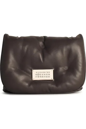 Maison Margiela Borsa a tracolla Glam Slam in pelle grigia