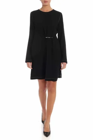 Alexander McQueen Abito con spilla da balia