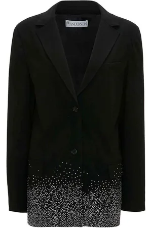 J.W.Anderson J. W. Anderson Blazer con orlo in cristalli