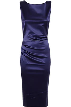 CHIARA BONI Vestito in raso Ajour in jersey