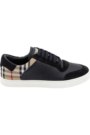 Burberry Sneaker in pelle e camoscio