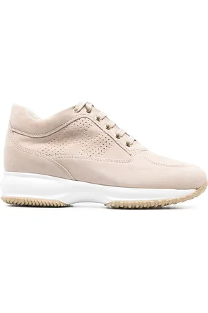 Hogan Sneakers stringate in camoscio
