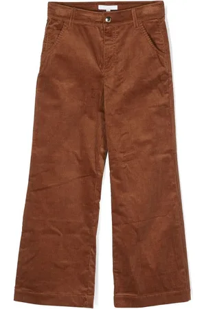 Chloé Pantaloni in cotone a coste