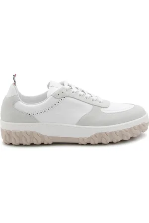 Thom Browne Scneaker in pelle bianca