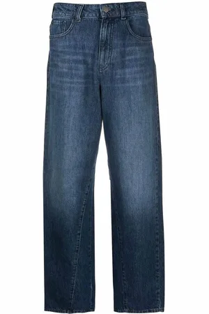 Emporio Armani Jeans larghi in denim
