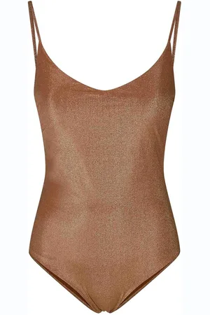 FISICO Intero Bretelle Sottili Lurex