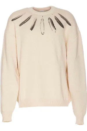MARCELO BURLON Maglione in piume di vento Aop
