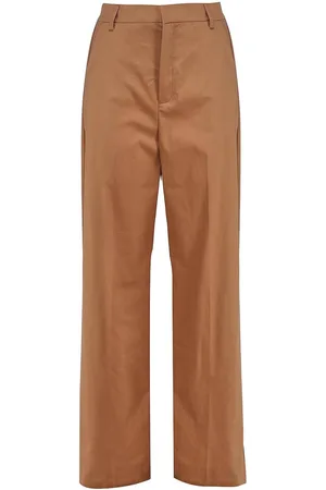 The Andamane Pantaloni in cotone a vita alta