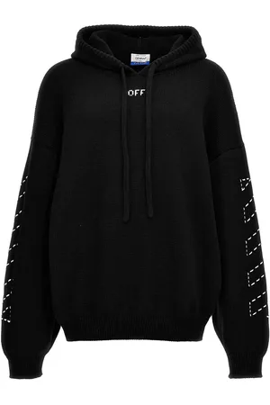 OFF-WHITE Maglione con cappuccio Stitch Arr Diags