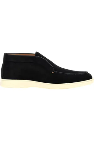 santoni Stivali in pelle scamosciata