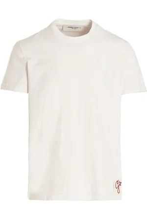 Golden Goose T-shirt in cotone effetto consumato