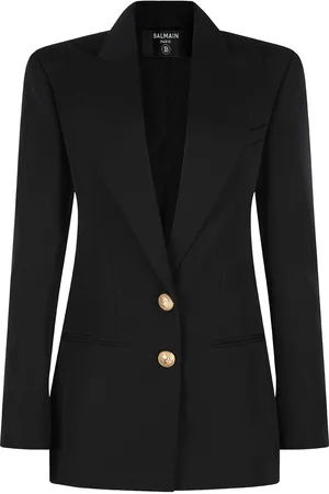 Balmain Blazer in viscosa nera