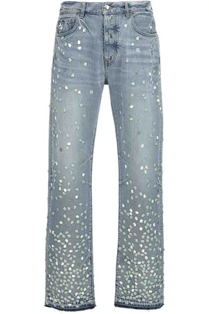 AMIRI Jeans floreali