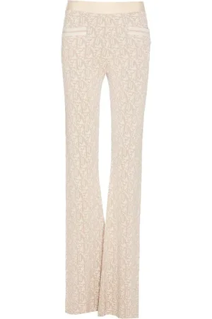 Palm Angels Pantaloni con logo monogramma