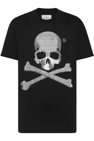 Philipp Plein T-shirt girocollo `skull & bones`