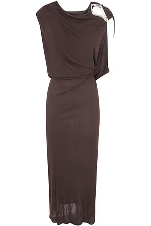 Lanvin Abito lungo drappeggiato