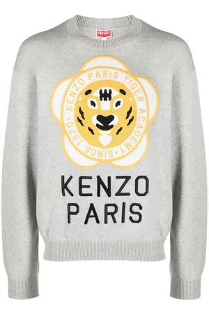 Kenzo Maglia Tiger Academy in misto lana