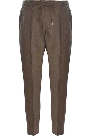 BRIGLIA Pantaloni In Lino