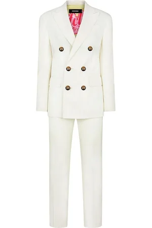 Dsquared2 Abito doppiopetto con revers classici