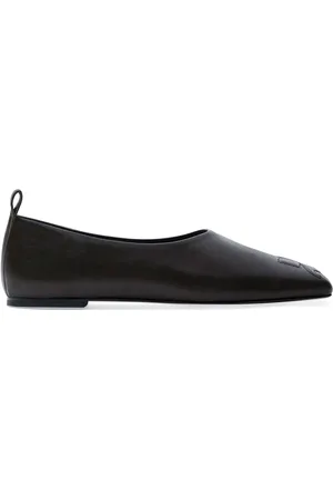 Courrèges Mocassini minimal in pelle