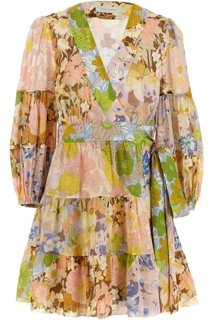 ZIMMERMANN Vestito a portafoglio pop