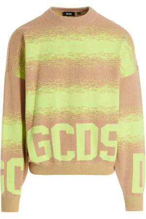 GCDS Maglia degradè fascia bassa di