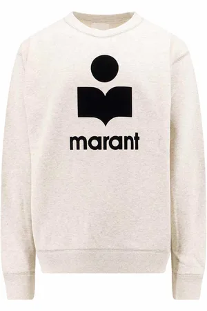 Isabel Marant Felpa in cotone con logo floccato