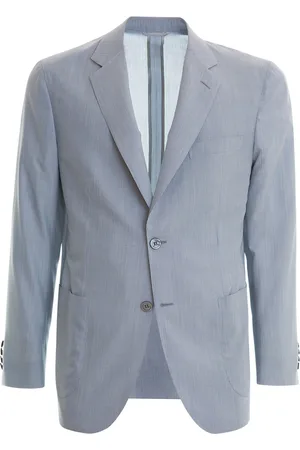 BRIONI Blazer destrutturato in lana e seta