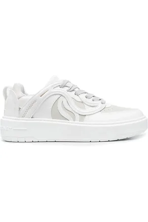 Stella McCartney Sneakers basse con pannelli geometrici
