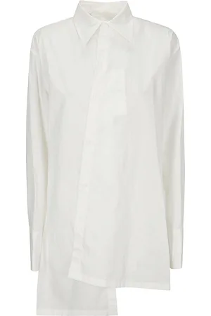 YOHJI YAMAMOTO Camicia assimetrica bianca