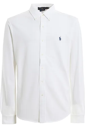 Ralph Lauren Camicia slim fit in cotone con logo