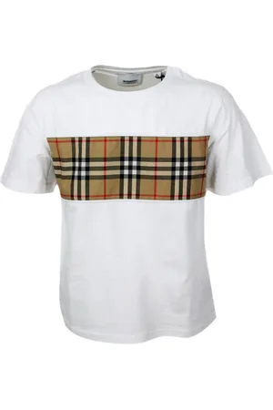 Burberry T-shirt e polo Bianca