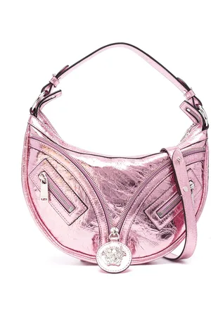 VERSACE Piccolo hobo in pelle di agnello