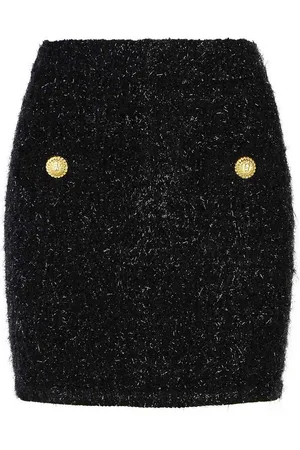 Balmain Minigonna in misto viscosa