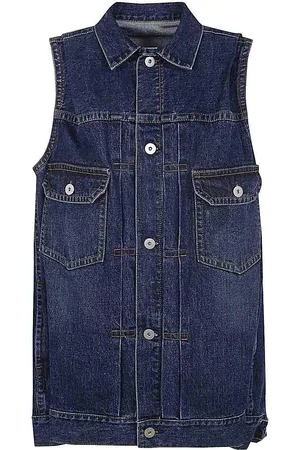 SACAI Gilet di jeans