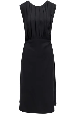 Jil Sander Vestito senza maniche in raso
