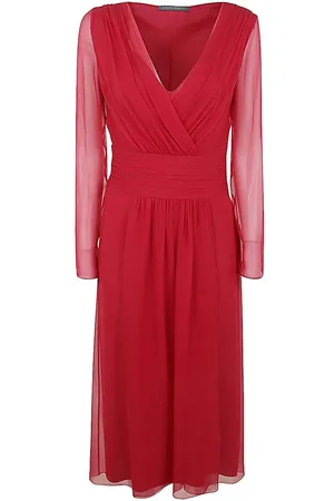 Alberta Ferretti Abito elegante a maniche lunghe
