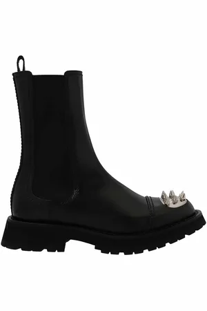 Alexander McQueen Stivaletti Chelsea con borchie