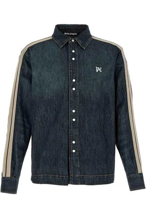 Palm Angels Camicia sportiva con monogramma