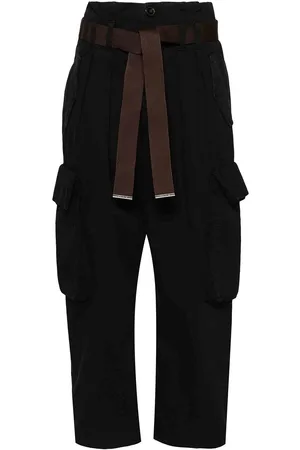 Pinko Pantaloni cargo cropped a vita alta Ronfare