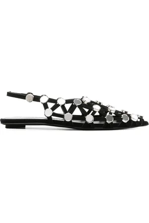 The Attico Ballerine con strass