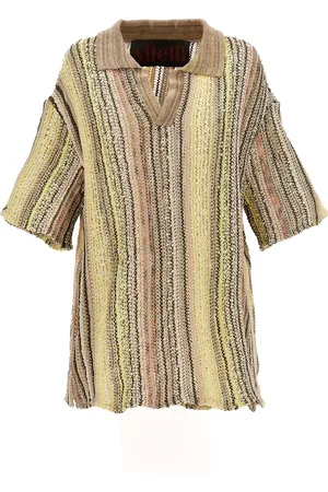 Vitelli Polo in maglia jacquard