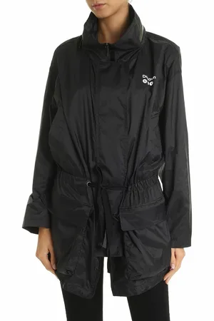 DKNY MTA Tie Waist Coat soprabito