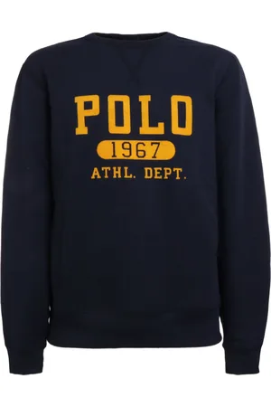 Ralph Lauren Felpa con logo floccato