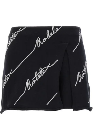 ROTATE Gonna con paillettes logo mini