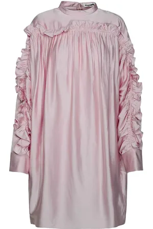 Jil Sander Abito rosa in viscosa