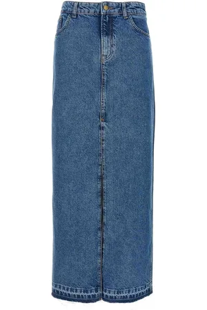 Serafini Gonna lunga in denim