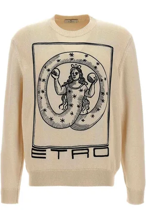 Etro Maglione con ricamo logo