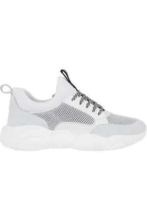 Moschino Sneakers in mesh e finta pelle