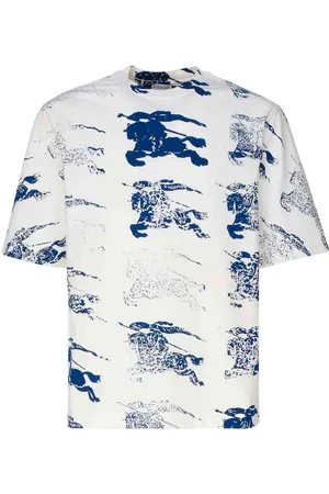 Burberry T-shirt in cotone con Ekd